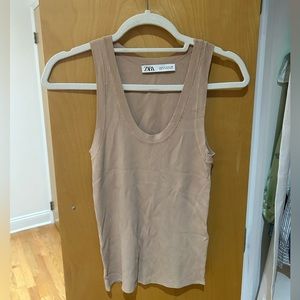 ZARA stretch tank in size MEDIUM NEVER WORN